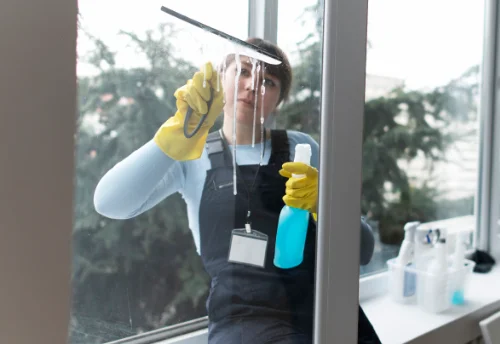 Nettoyage de vitres intérieures et extérieures à Saint-Laurent-du-Cros